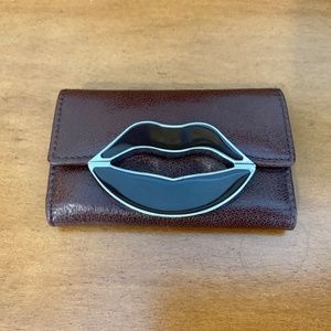 Yves Saint Laurent Dali Lip Leather key case by Tom Ford